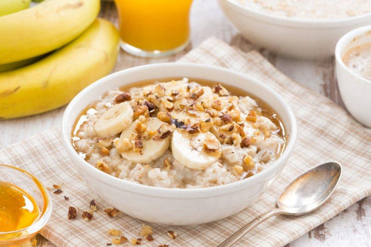 Slow Cooker Banana Bread Oatmeal