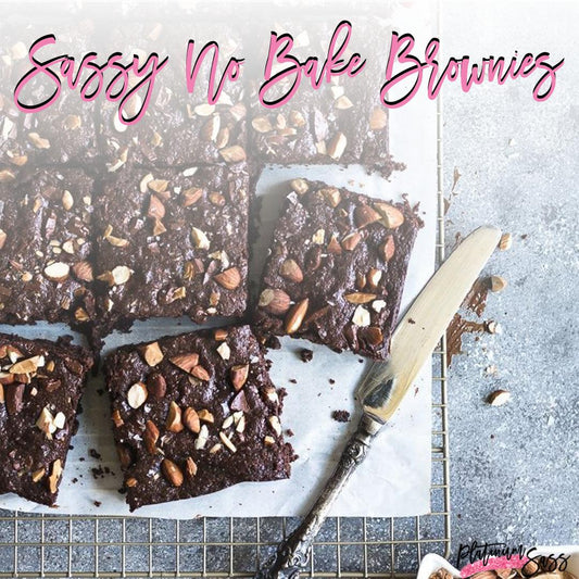 Sassy No Bake Brownies