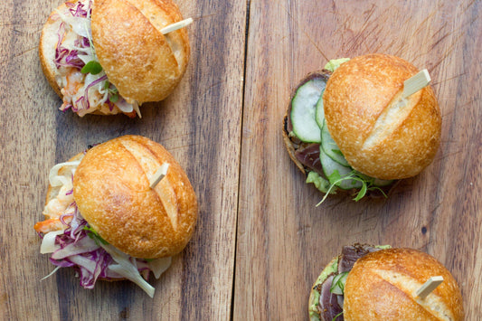 Roasted Spaghetti Squash Sliders