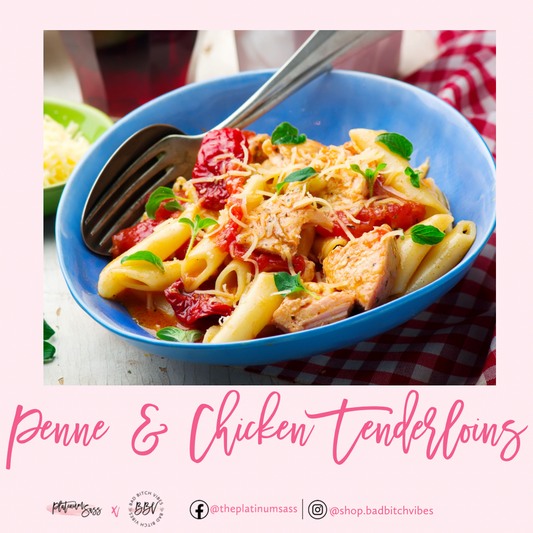Penne & Chicken Tenderloins with Spiced Tomato Sauce