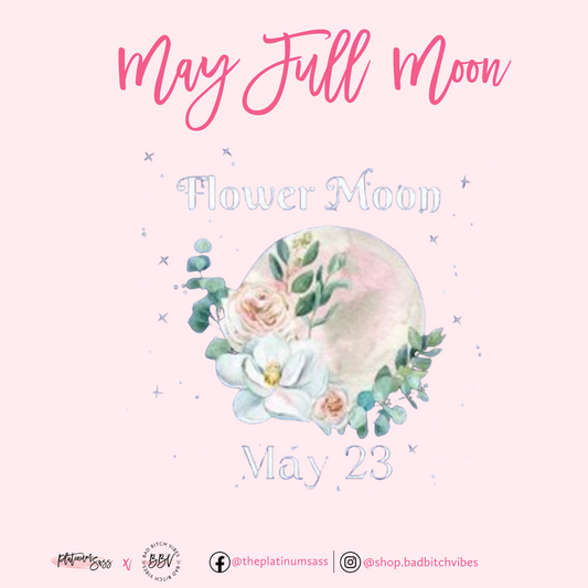 Harness the Magic of the May 23rd Flower Full Moon: Crystal Rituals and Practices for Full Moon Energy