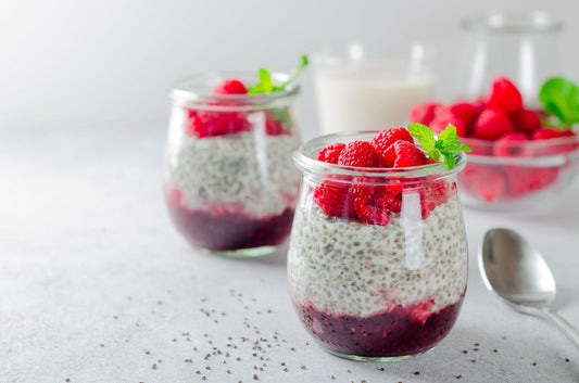 Raspberry Chia Pudding