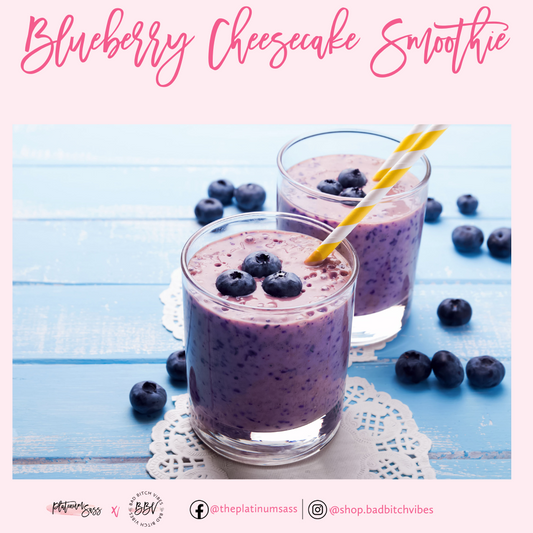 Blueberry Cheesecake Smoothie