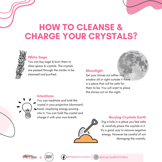 How to Cleanse & Charge Your Crystals