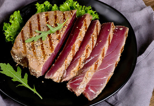 Herb & Garlic Grilled Tuna Steak