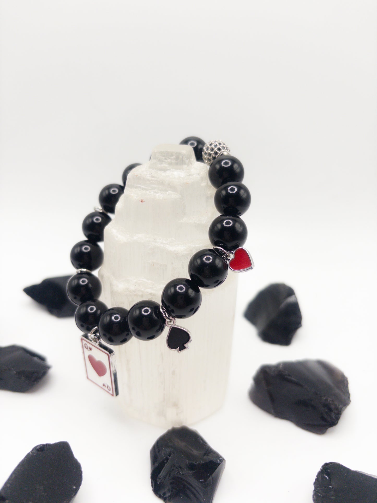 Queen of Hearts Crystal Bracelet