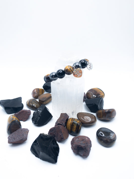 Gemini Zodiac Crystal Bracelet