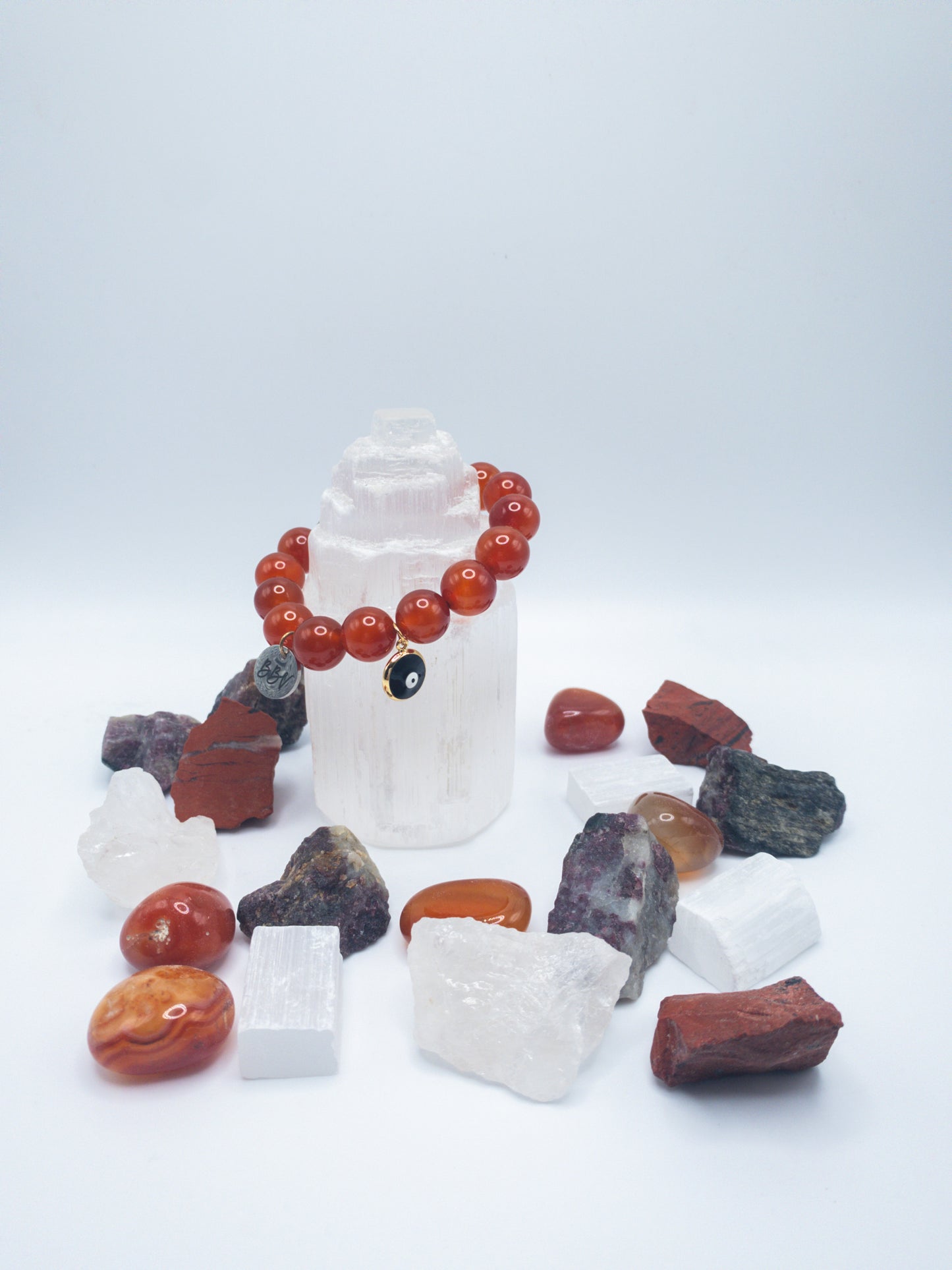 Carnelian Crystal Bracelet