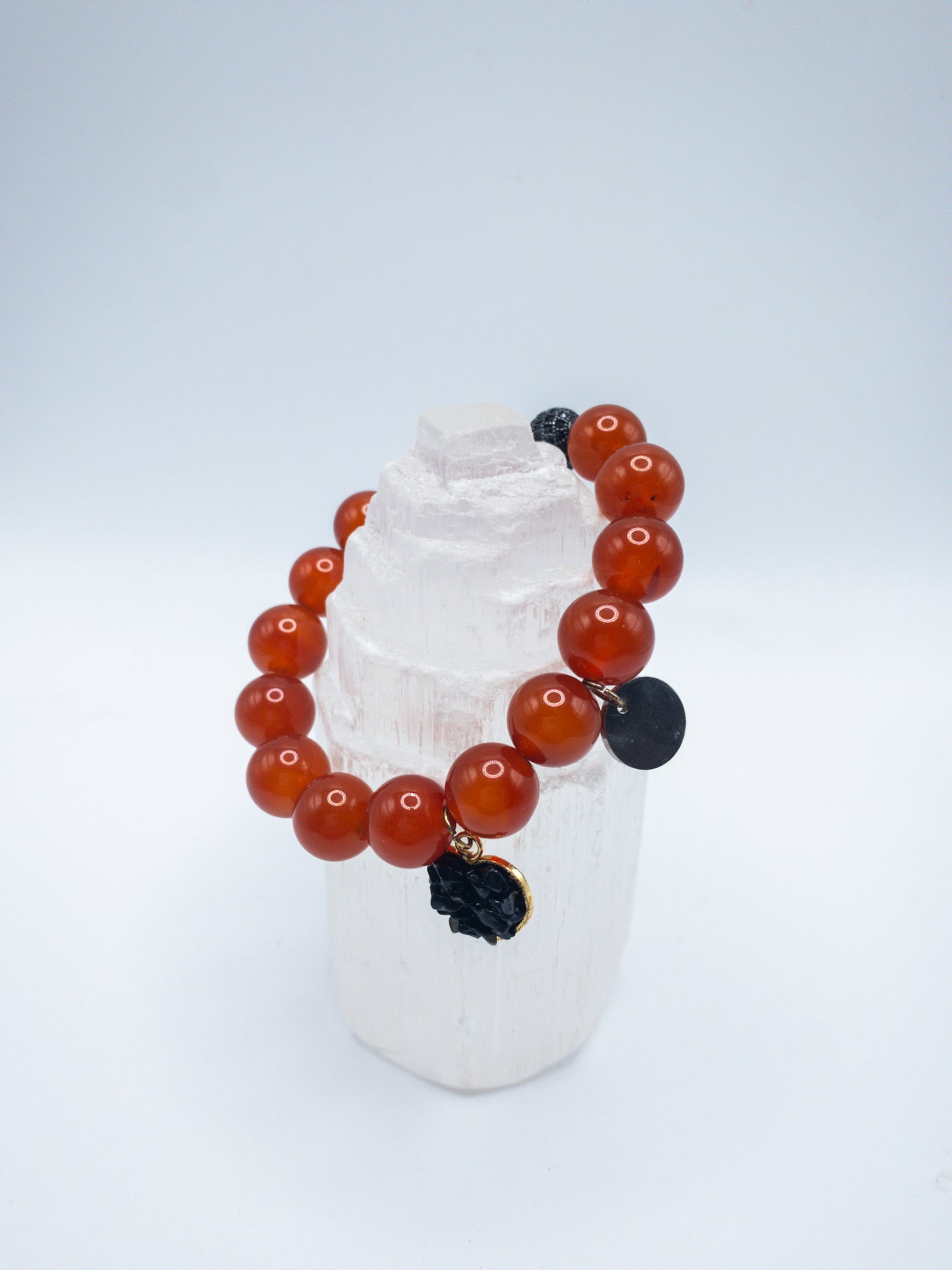 Carnelian Crystal Bracelet