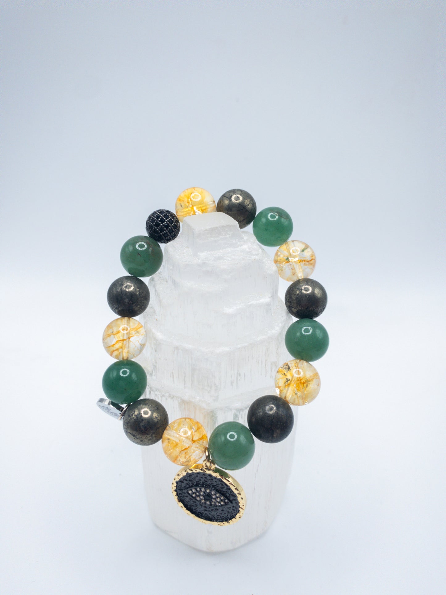 Feelin' Rich AF The Single Crystal Bracelet