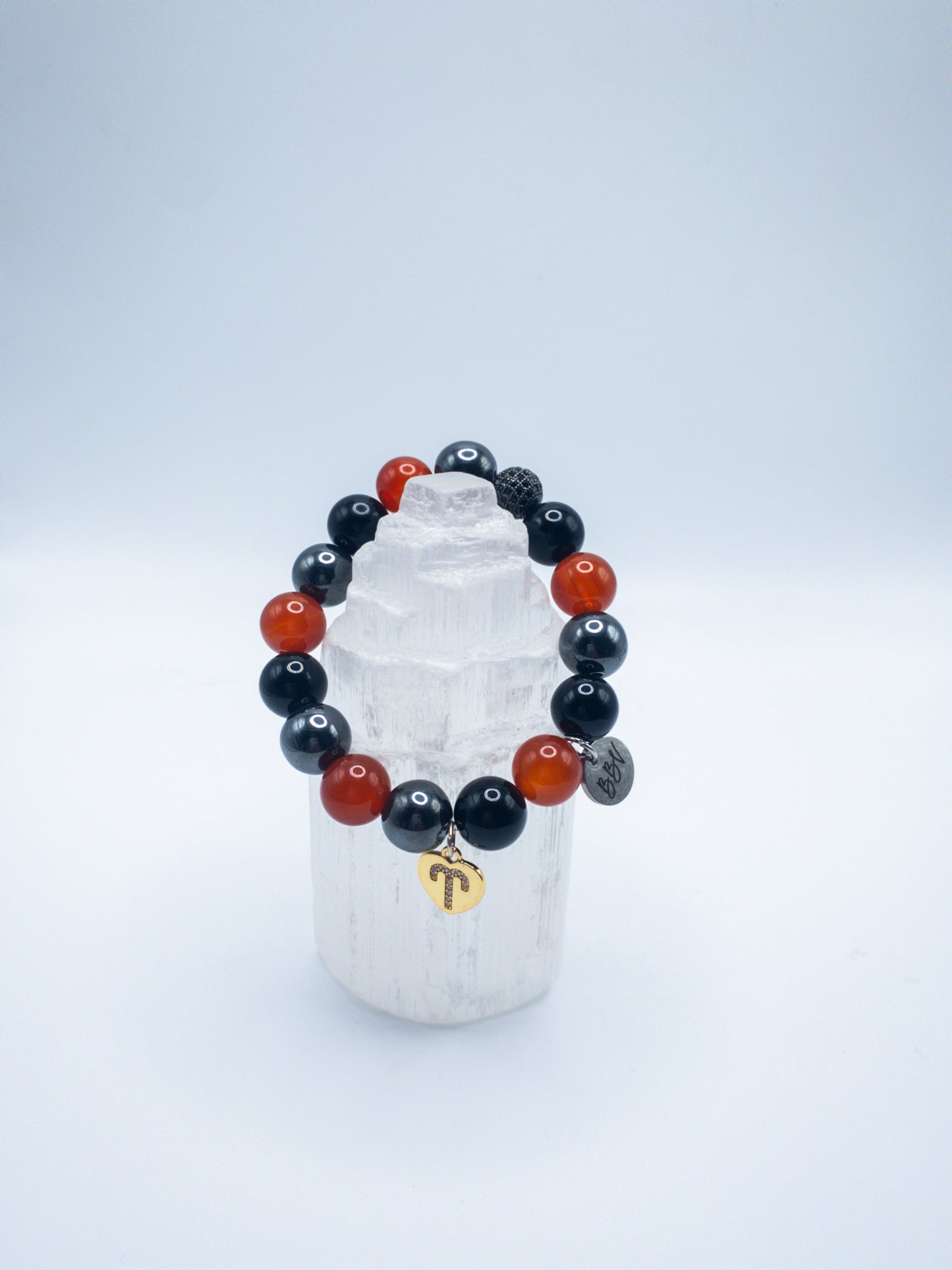 Aries Zodiac Crystal Bracelet