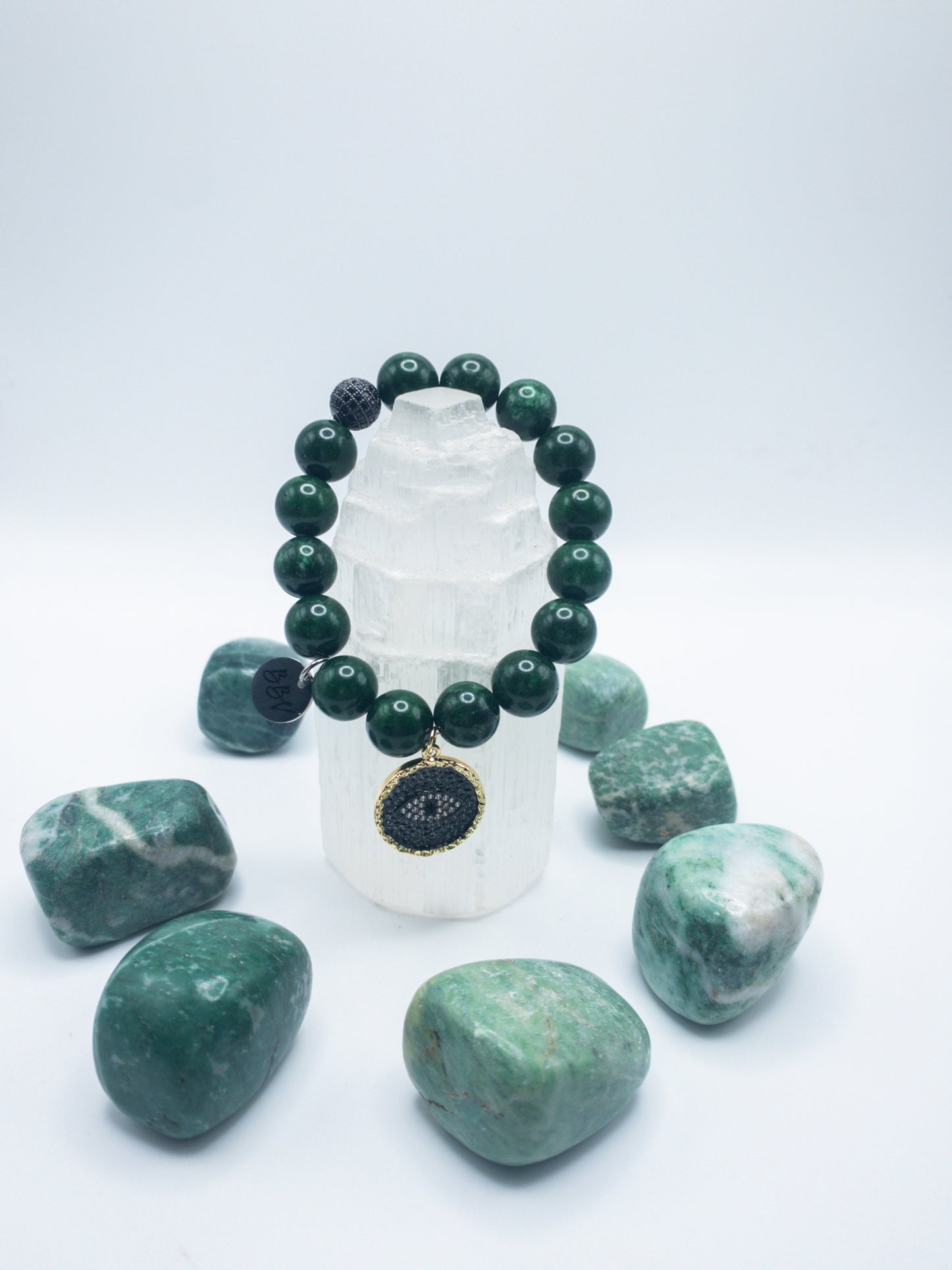 Green Jade Crystal Bracelet