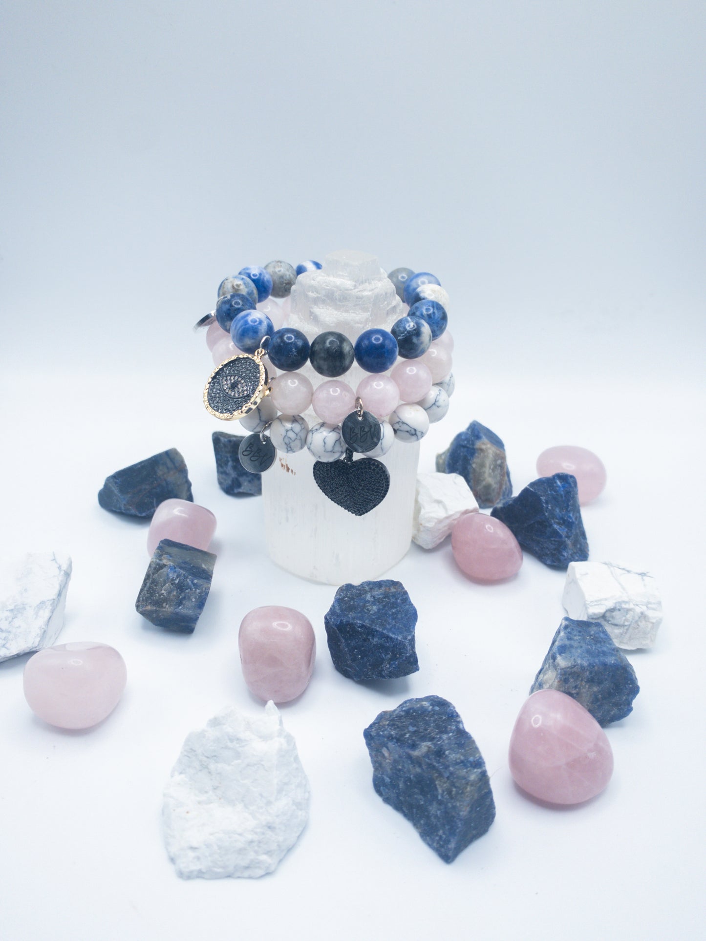 Scorpio Zodiac Crystal Bracelet Stack