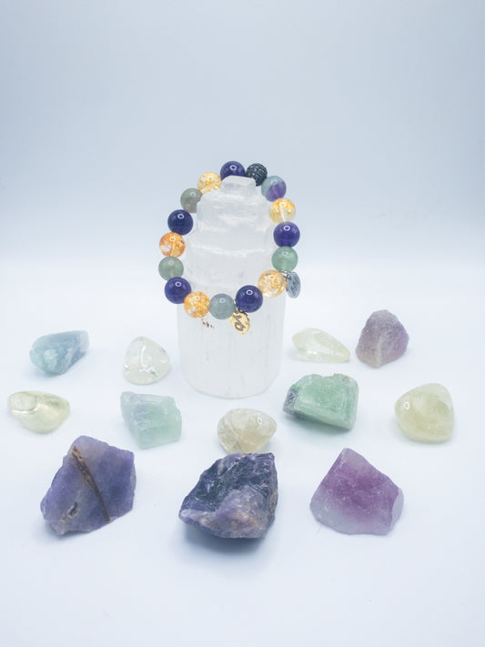 Capricorn Zodiac Crystal Bracelet