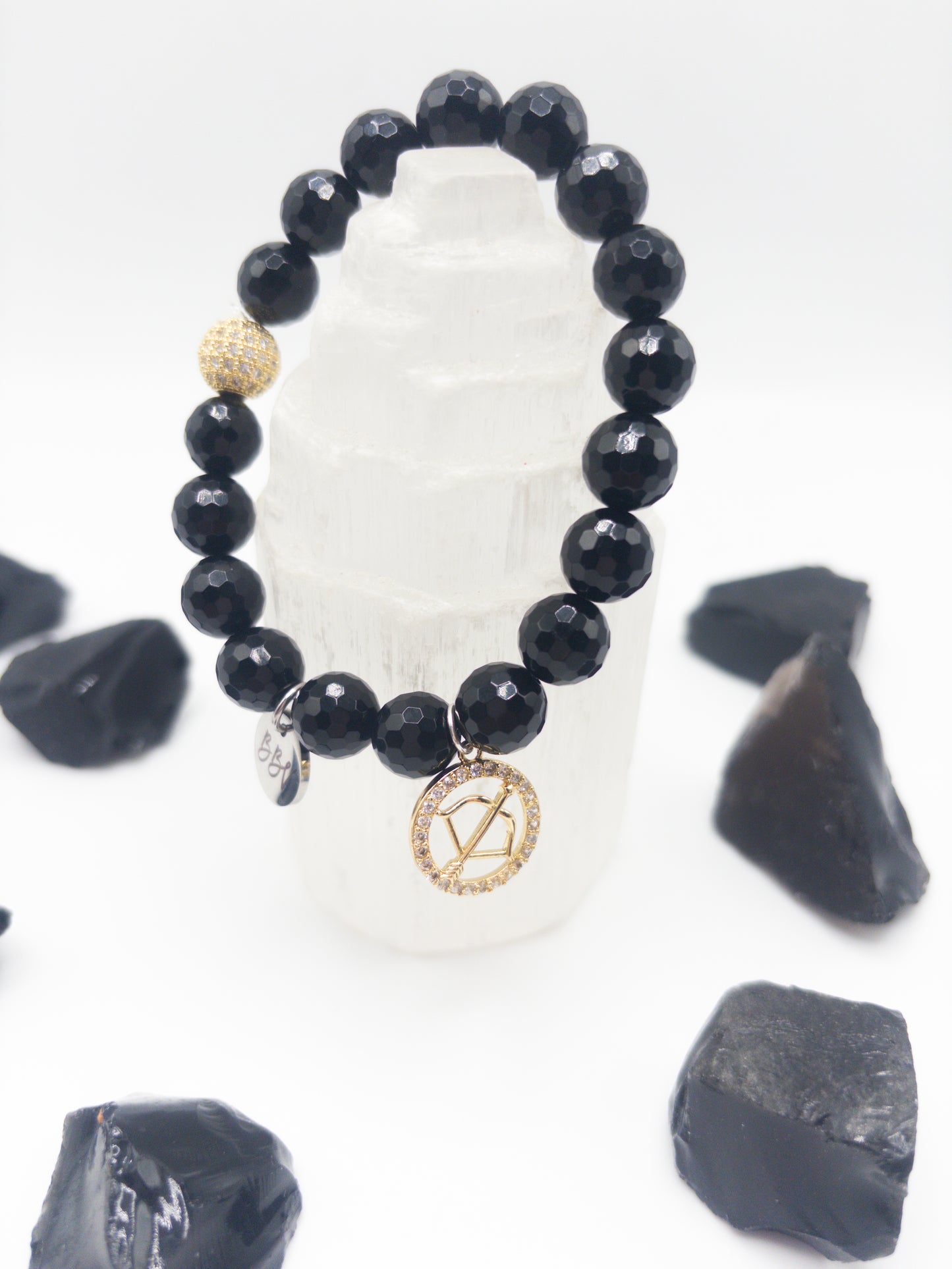 BBV Luxe Sagittarius Zodiac Crystal Bracelet