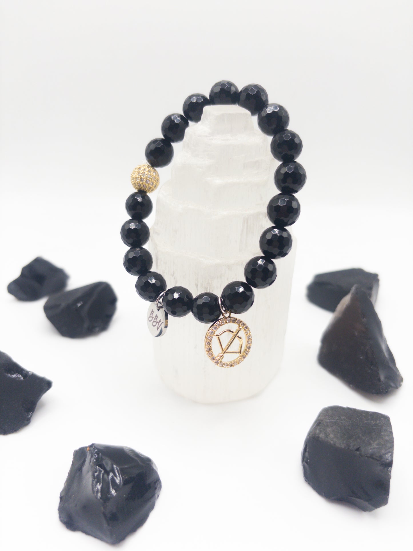 BBV Luxe Sagittarius Zodiac Crystal Bracelet