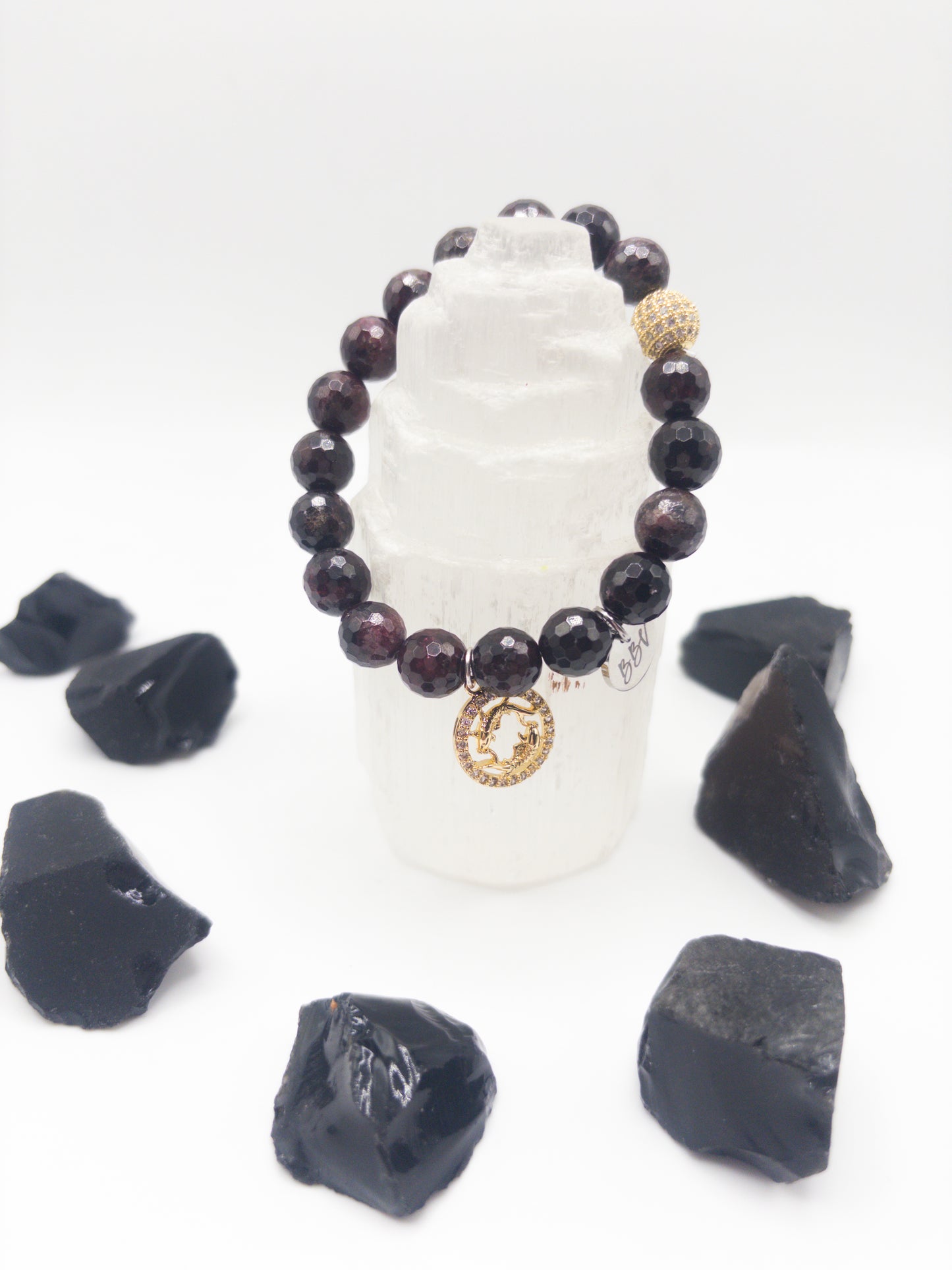 BBV Luxe Pisces Zodiac Crystal Bracelet