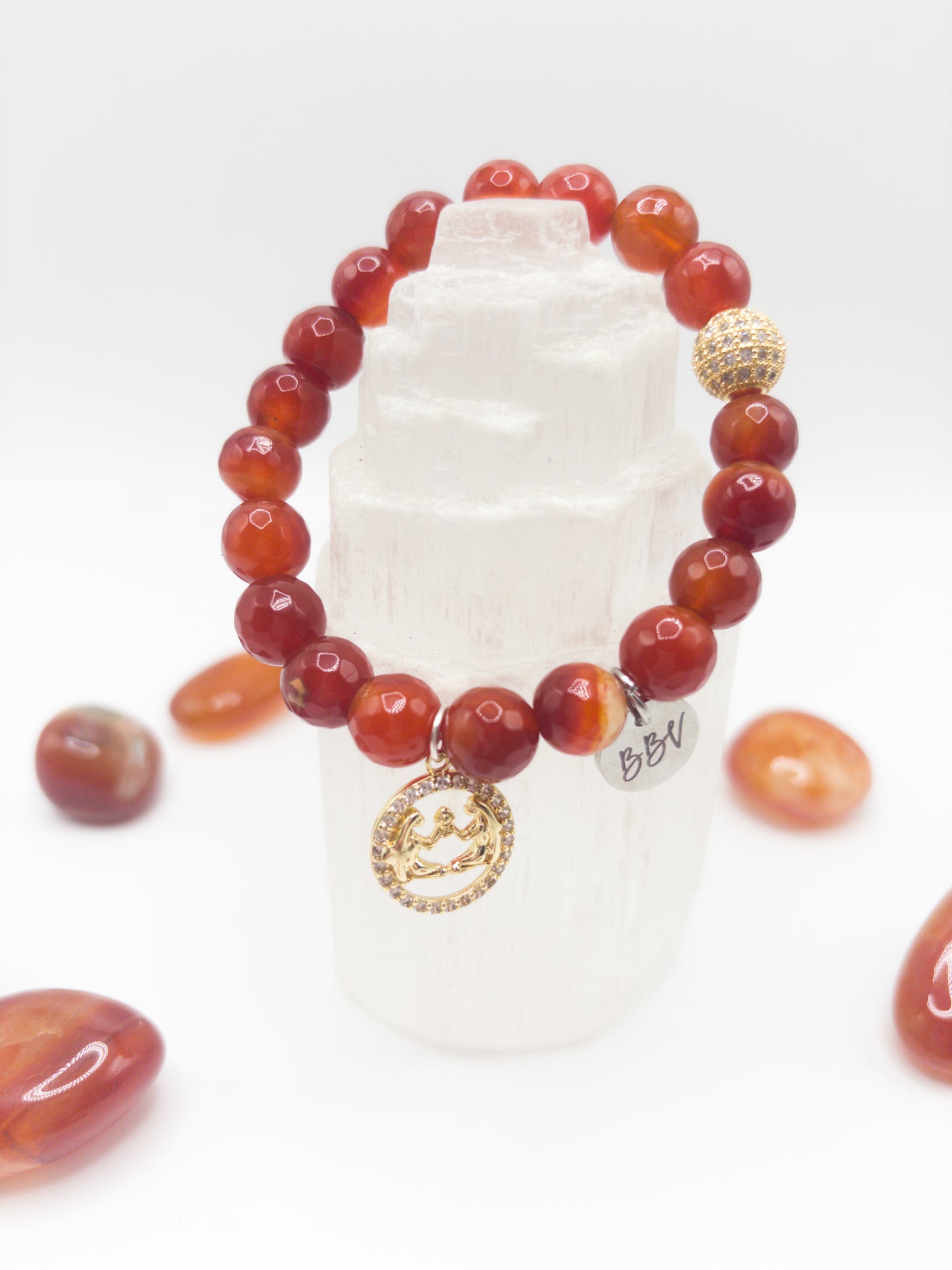 BBV Luxe Gemini Zodiac Crystal Bracelet