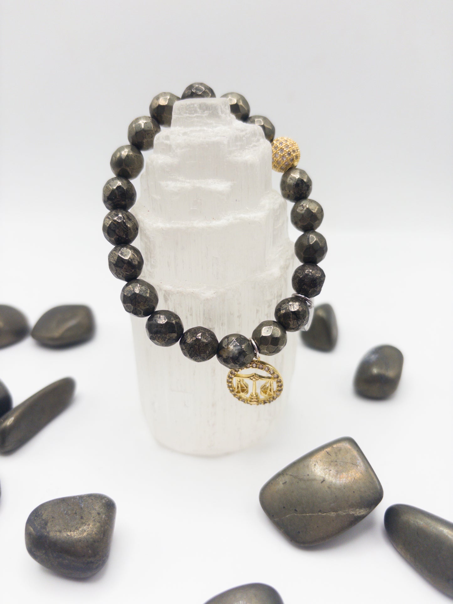 BBV Luxe Libra Zodiac Crystal Bracelet
