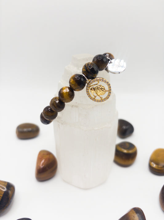 BBV Luxe Leo Zodiac Crystal Bracelet