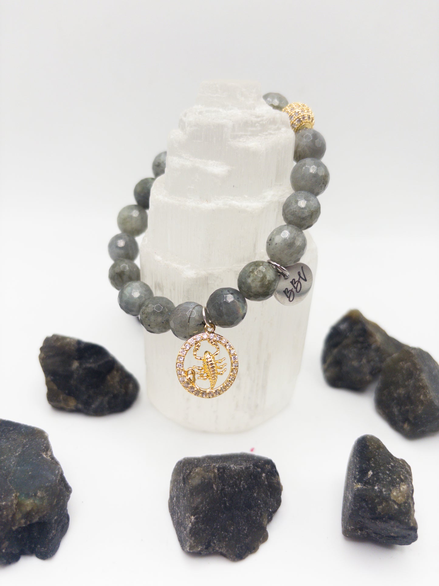 BBV Luxe Scorpio Zodiac Crystal Bracelet