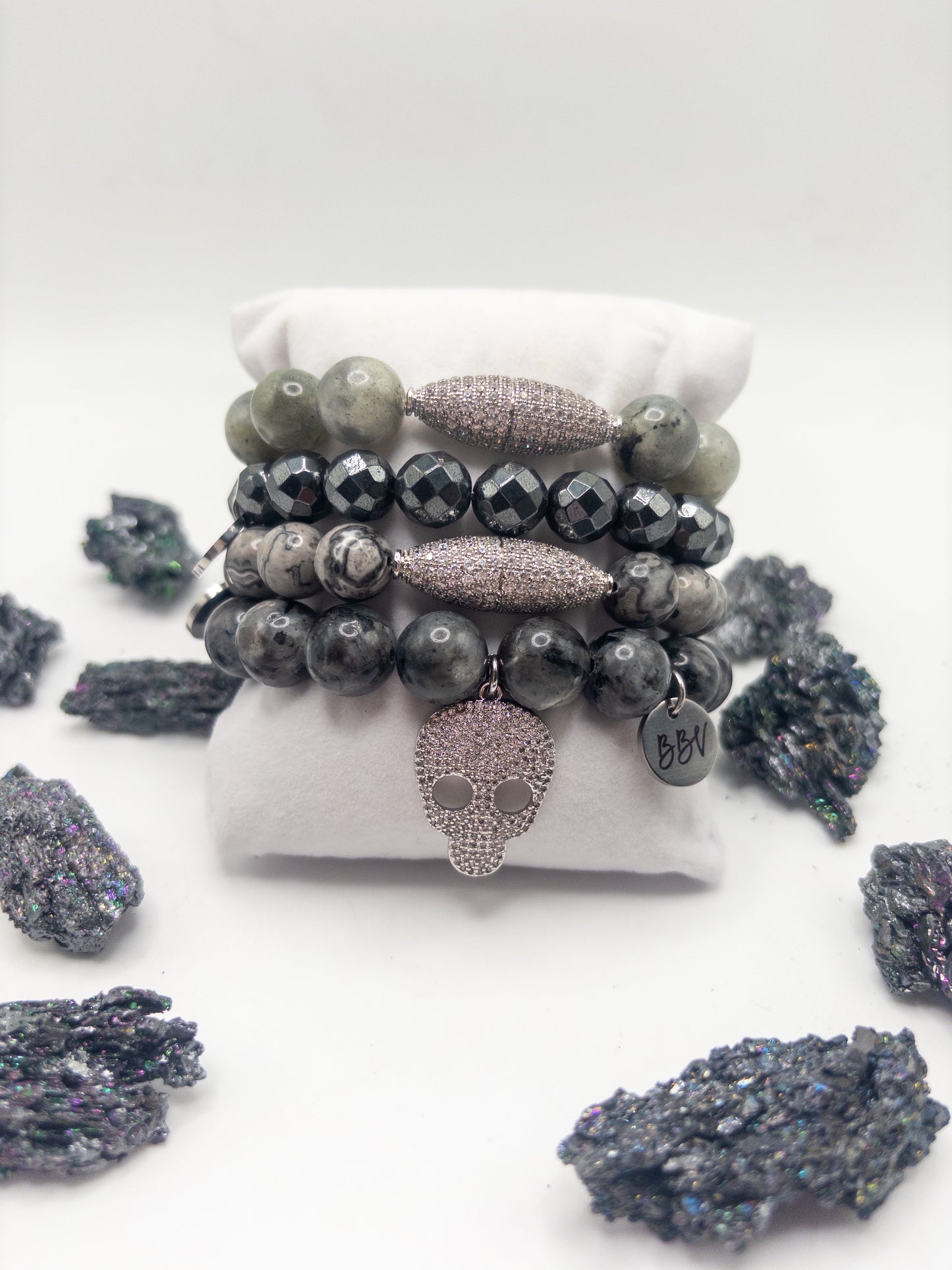 The Charismatic Manifestor Crystal Bracelet Stack