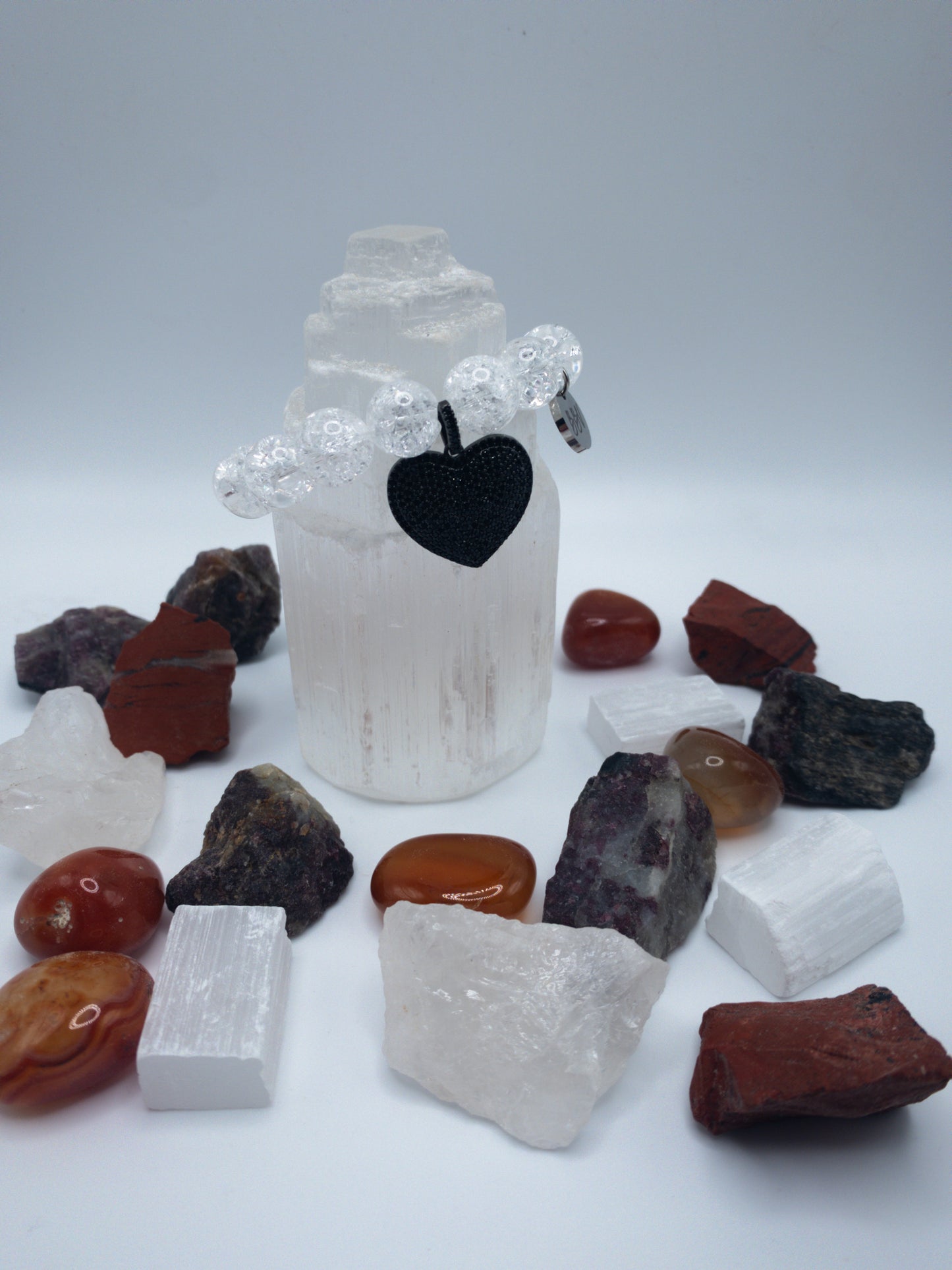 Cancer Zodiac Crystal Bracelet Stack