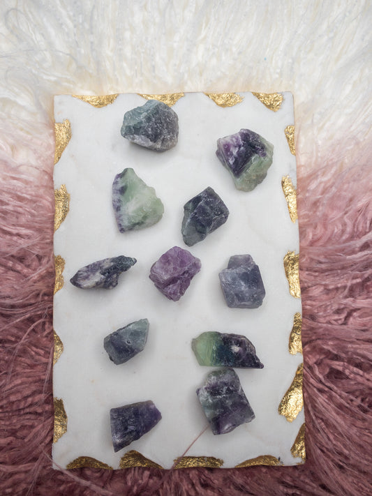 Rough Fluorite Loose Stone