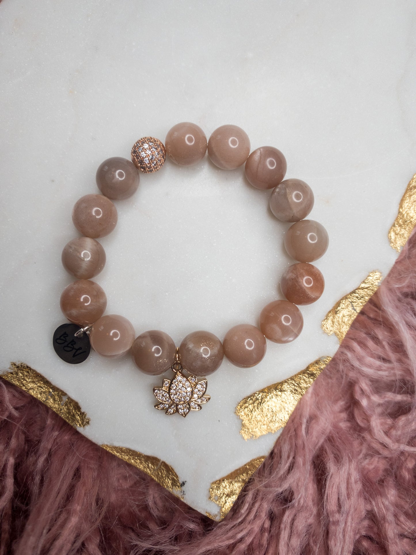 Sunstone Crystal Bracelet