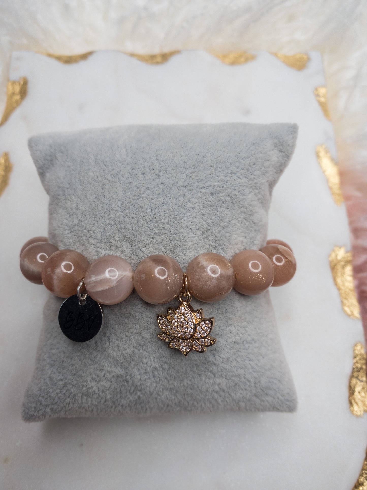 Sunstone Crystal Bracelet