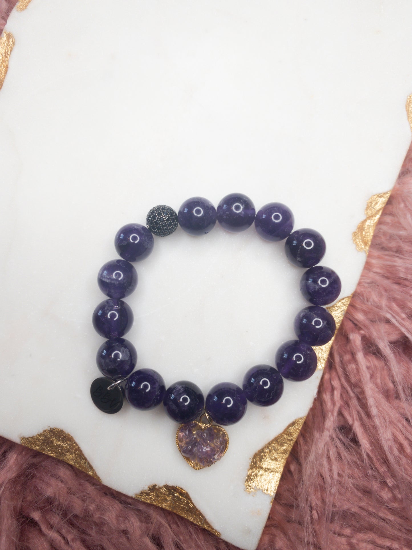 Amethyst Crystal Bracelet