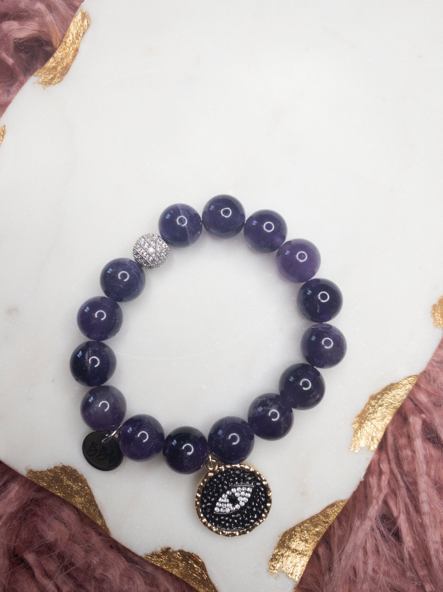 Amethyst Crystal Bracelet