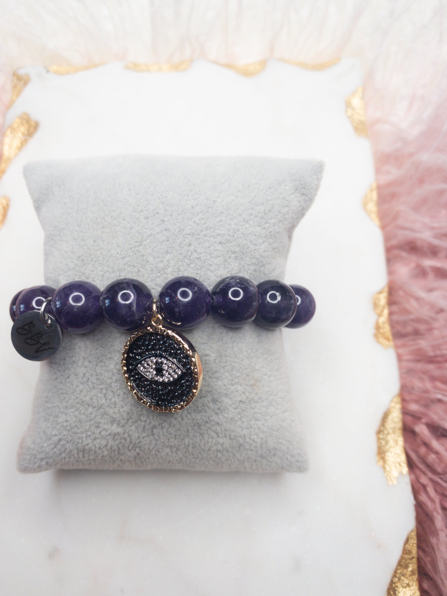 Amethyst Crystal Bracelet