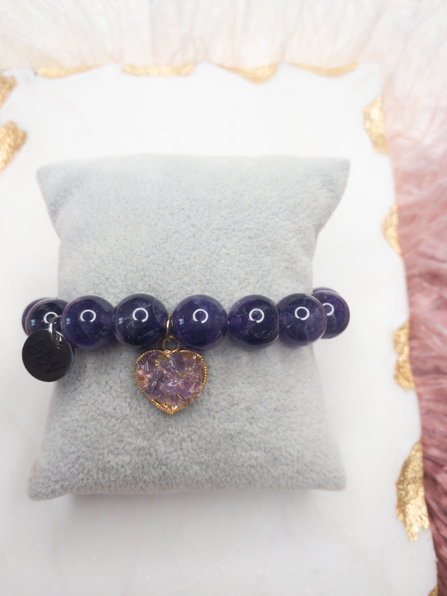 Amethyst Crystal Bracelet