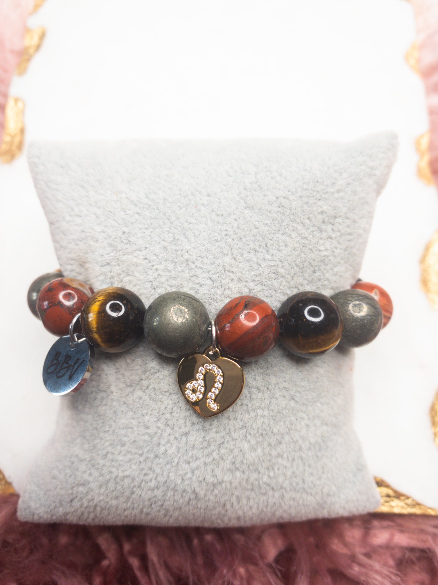 Leo Zodiac Crystal Bracelet