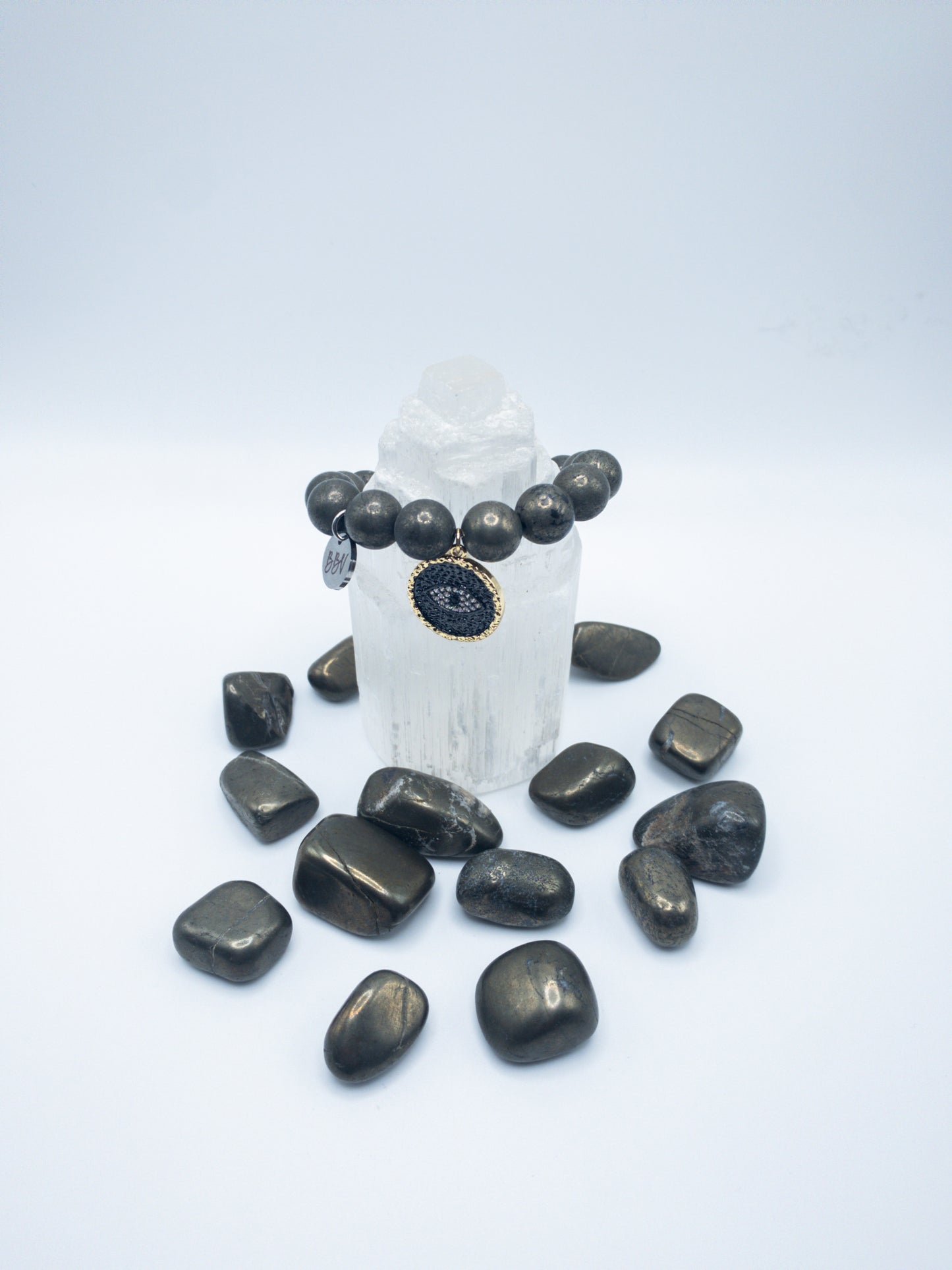Pyrite Crystal Bracelet