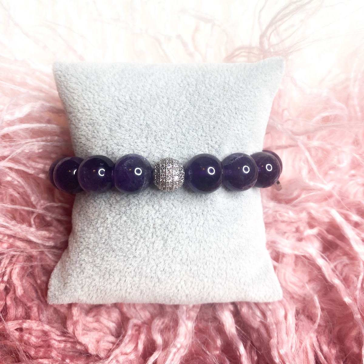 Amethyst Crystal Bracelet
