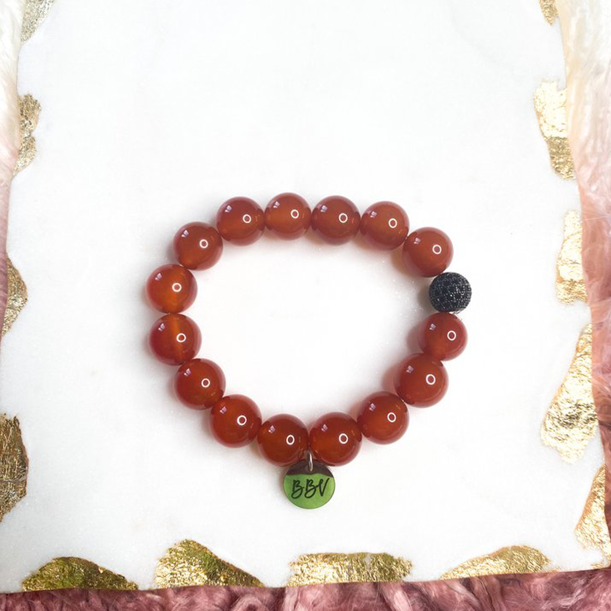 Carnelian Crystal Bracelet