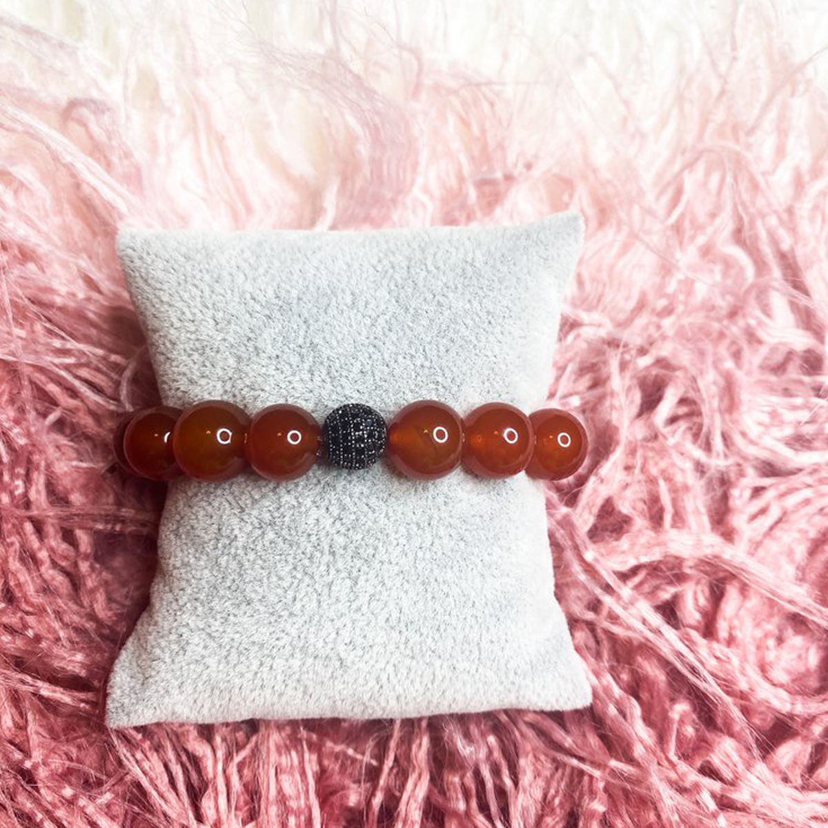Carnelian Crystal Bracelet