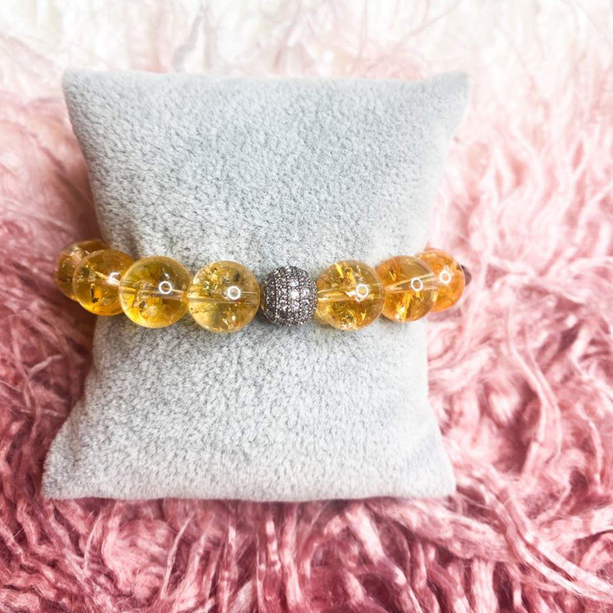 Citrine Crystal Bracelet