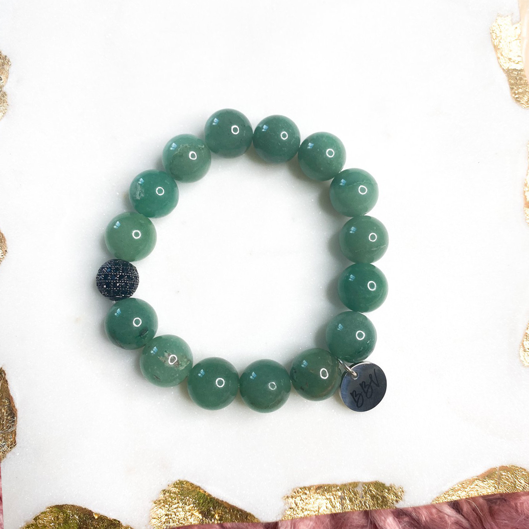 Green Aventurine Crystal Bracelet