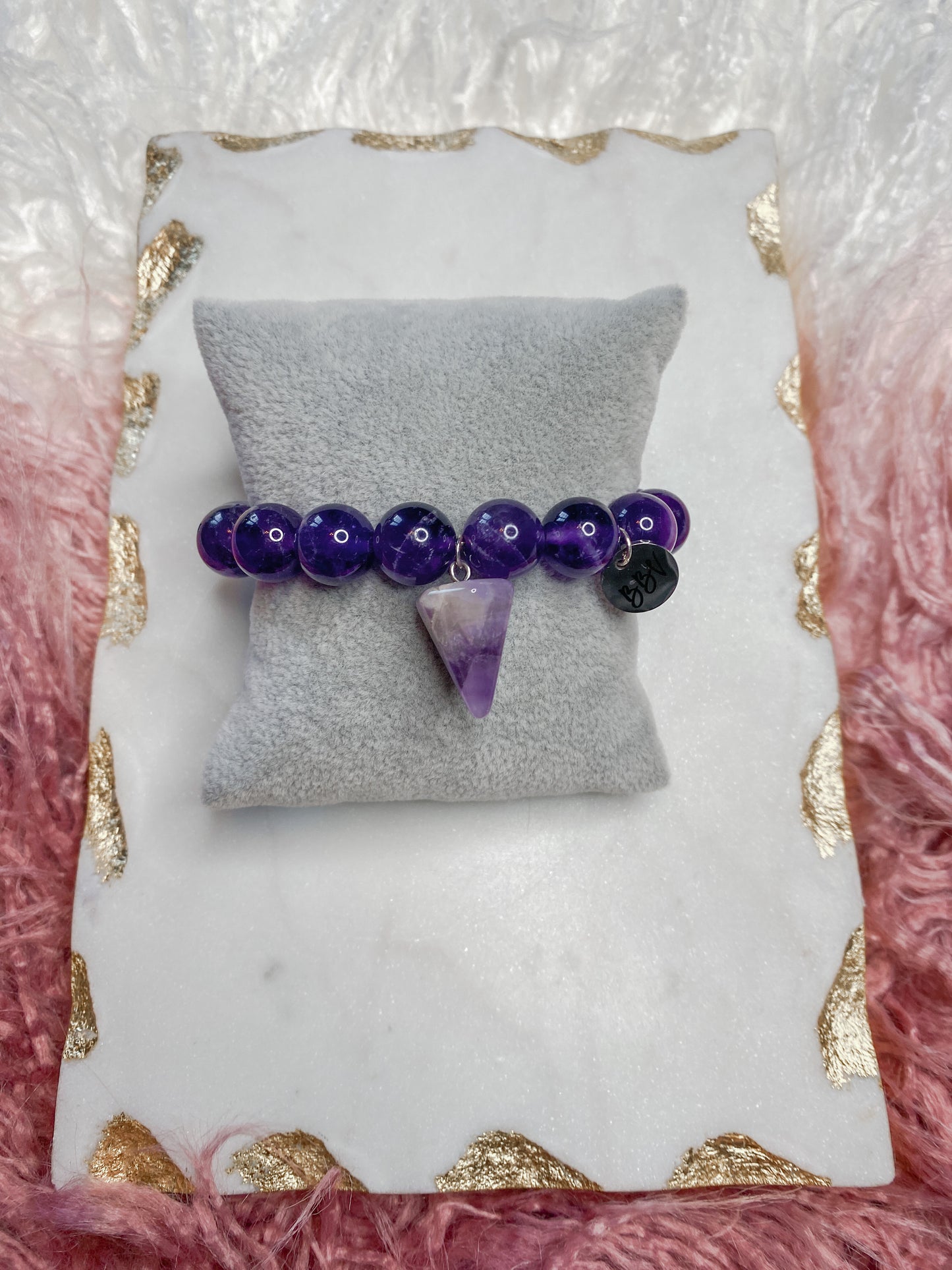 Amethyst Crystal Bracelet