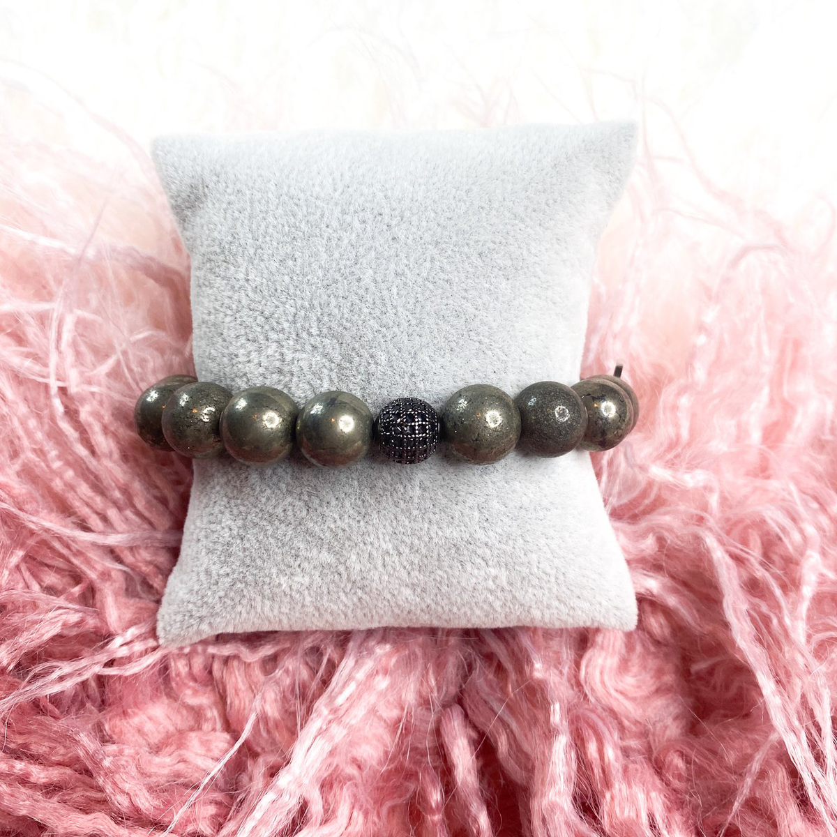 Pyrite Crystal Bracelet