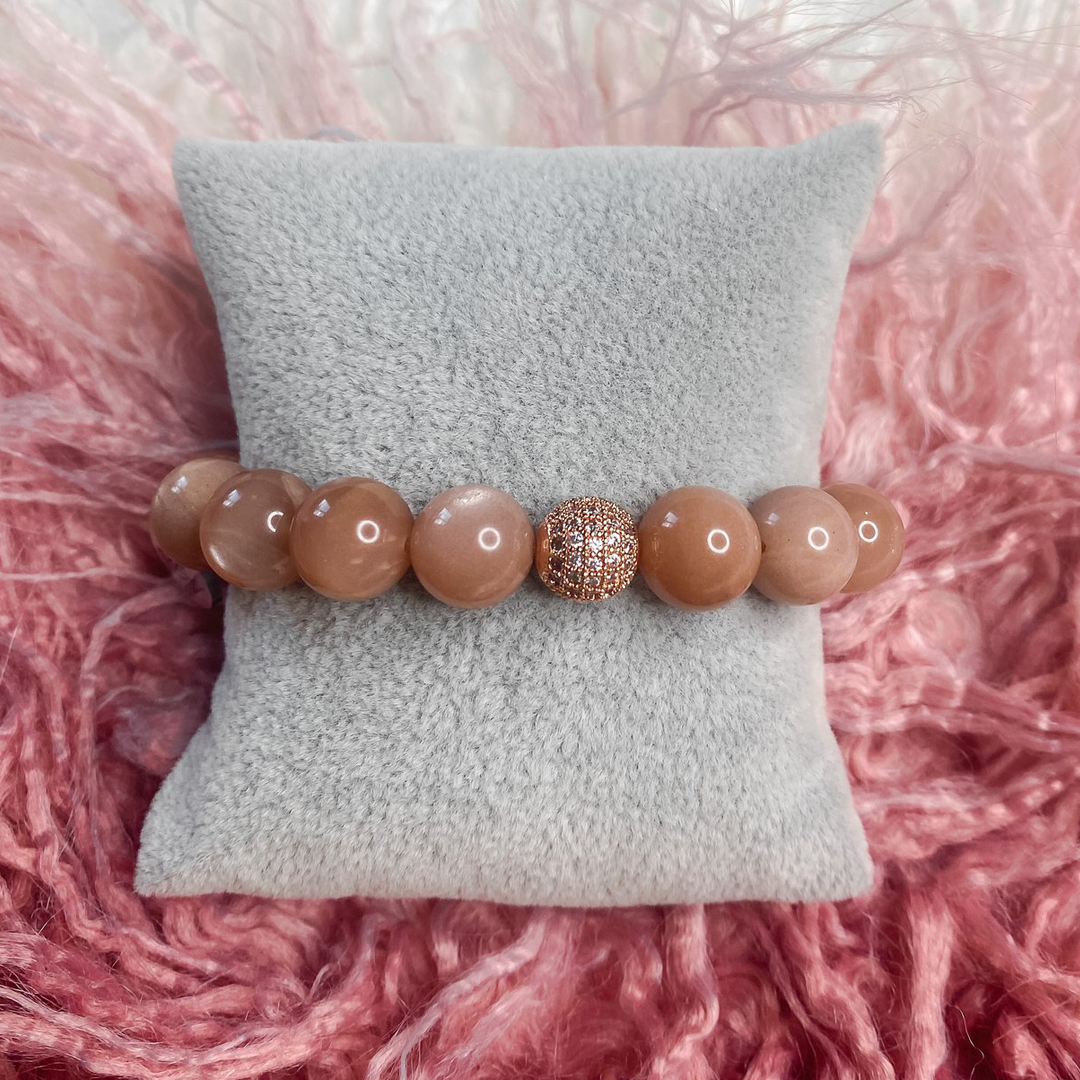 Sunstone Crystal Bracelet