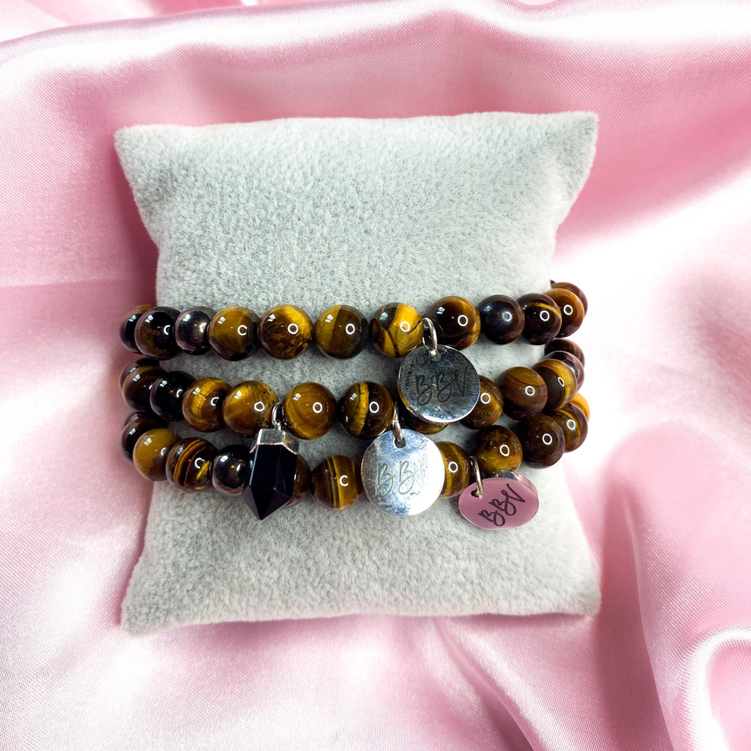 Tiger’s Eye Bracelet Stack