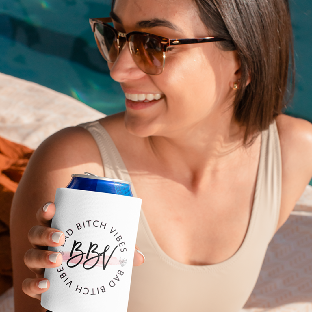 Bad Bitch Vibes Koozie