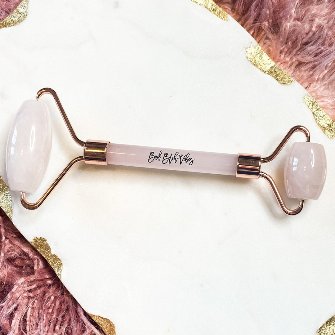 Rose Quartz Facial Roller