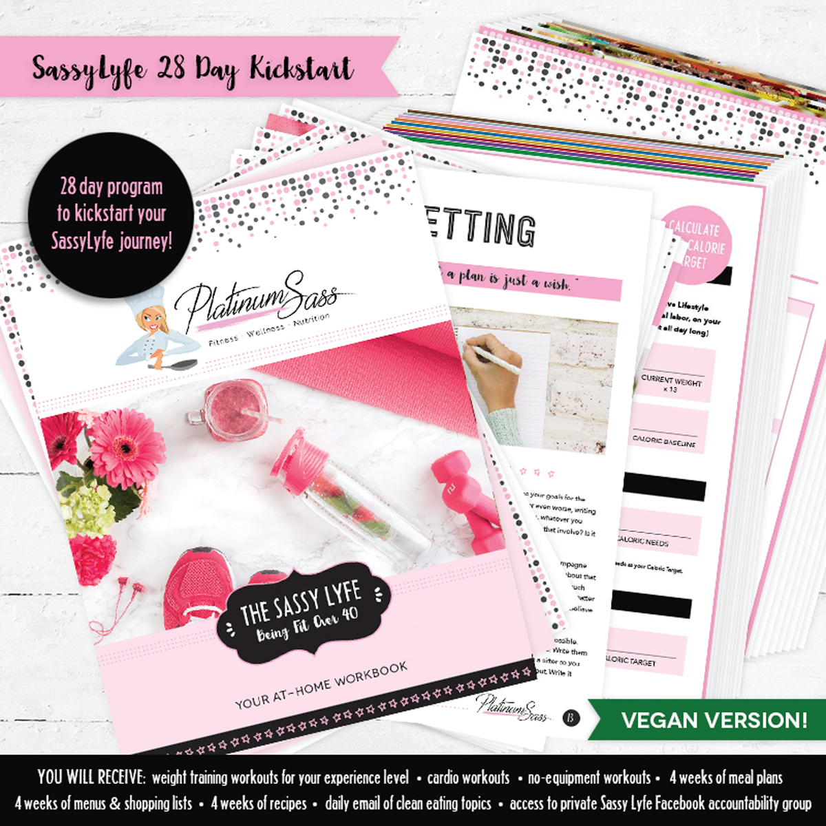 Vegan SassyLyfe 28 Day Kickstart