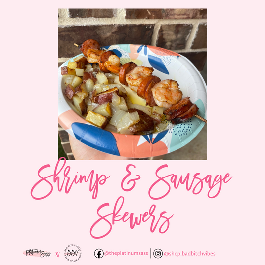 Shrimp & Sausage Skewers