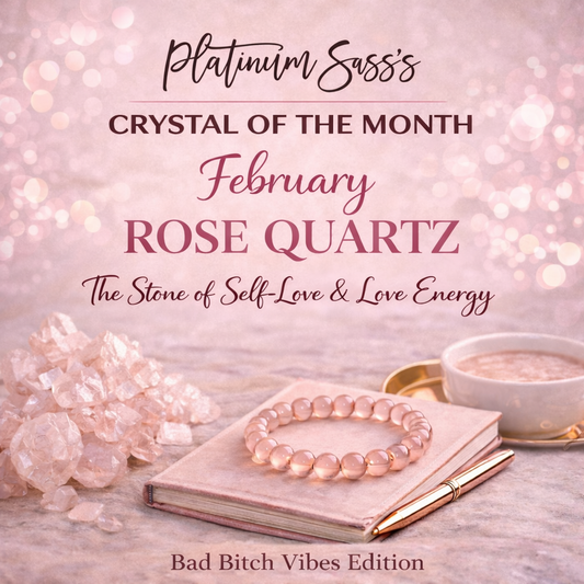 BBV Crystal of the Month February: Rose Quartz
